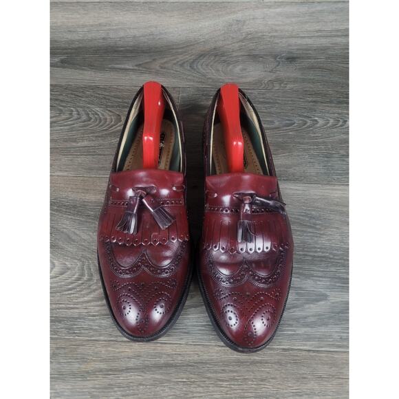 Florsheim 93038 Imperial Centennial Shoes,Wine,Long wingtip Oxford 9D COMFORTECH main image 8